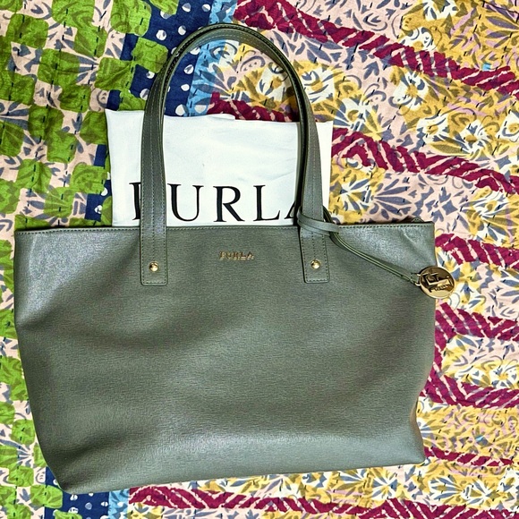 Furla Saffiano Leather Tote Bag- large - Picture 2 of 7